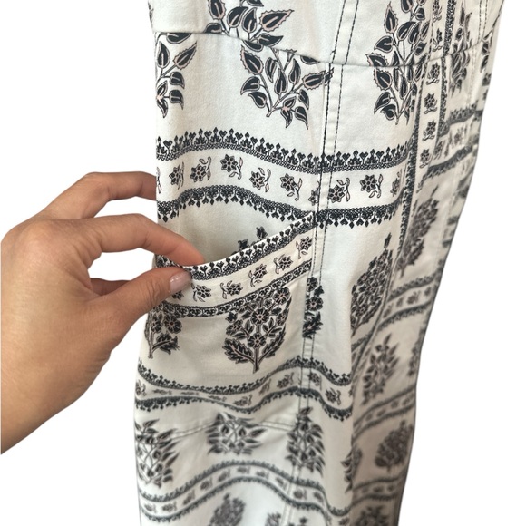 Woodblock Midi Dress Anthropologie - Picture 9 of 15